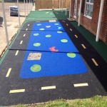 Wetpour Rubber Surfacing in Bristol 2