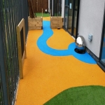 Wetpour Rubber Surfacing in Devon 2