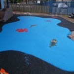 Wetpour Rubber Surfacing in Cardiff 6