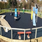 Wetpour Rubber Surfacing in Gloucestershire 2